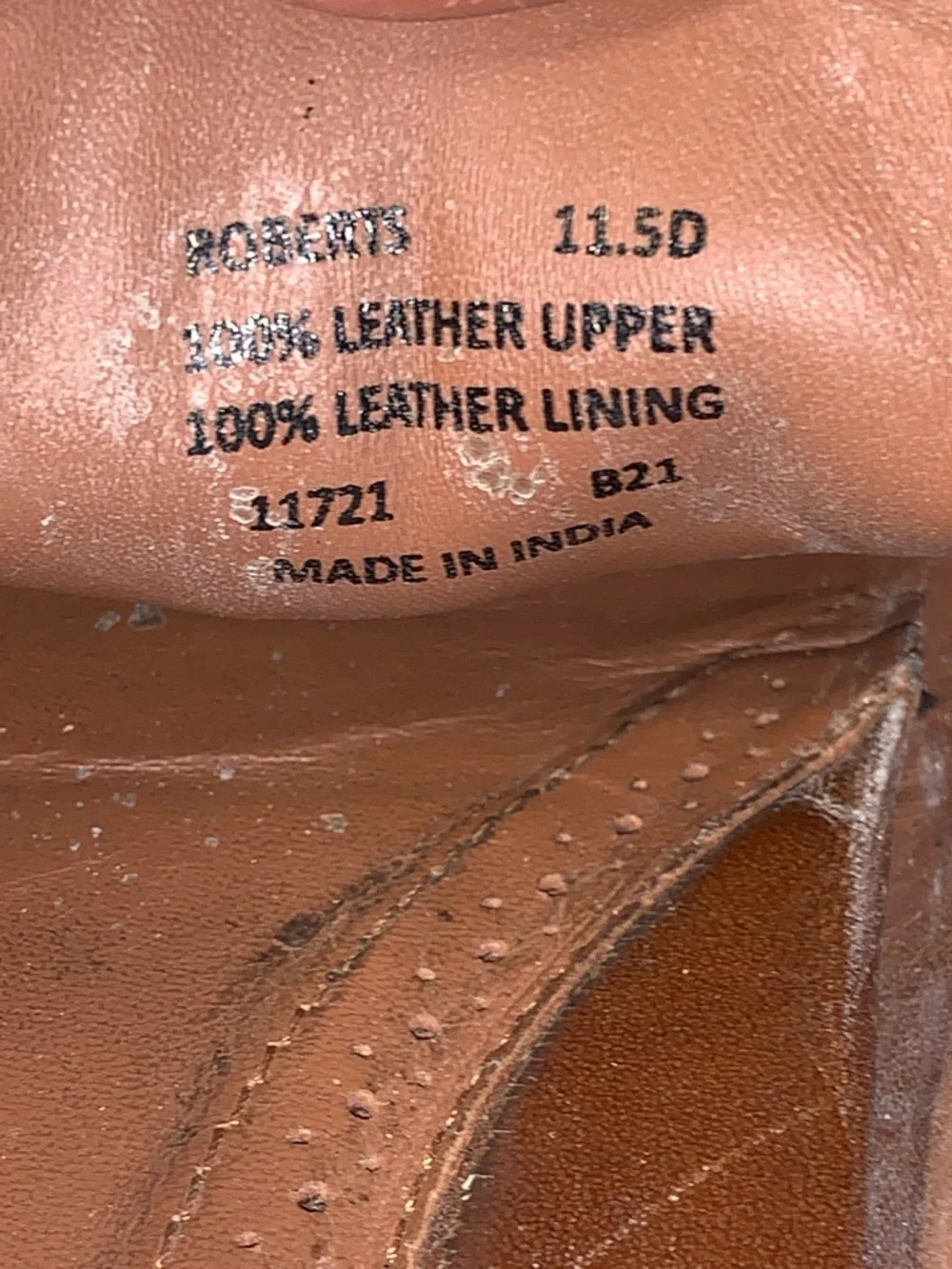 Polo by Ralph Lauren Brown Leather Moc-Toe Boat Shoes